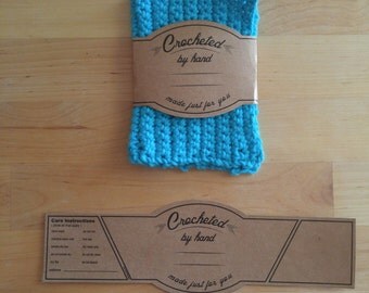 Crochet Labels - PRINT YOUR OWN
