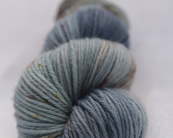 Hand-dyed yarn - sock yarn - superwash - merino - dyed-to-order - speckles - SEA SPRAY