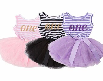 Baby girl first birthday outfit | First Birthday Dress Sleeveleess | 1st Birthday Girl Outfit Dress | one year old girl birthday outfit