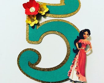 Elena of Avalor cake topper/ centerpiece