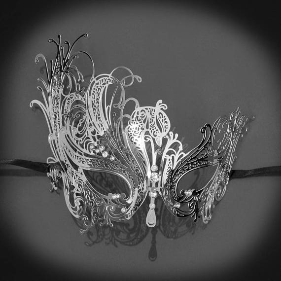 Masquerade Mask Silver Masquerade Mask Masquerade Ball