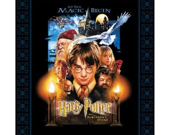 Harry Potter Fabric Panel Wall Panel Quilt Panel From Camelot