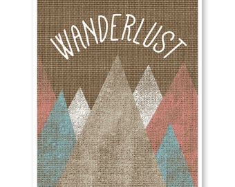 graduation gift wanderlust print travel quote print