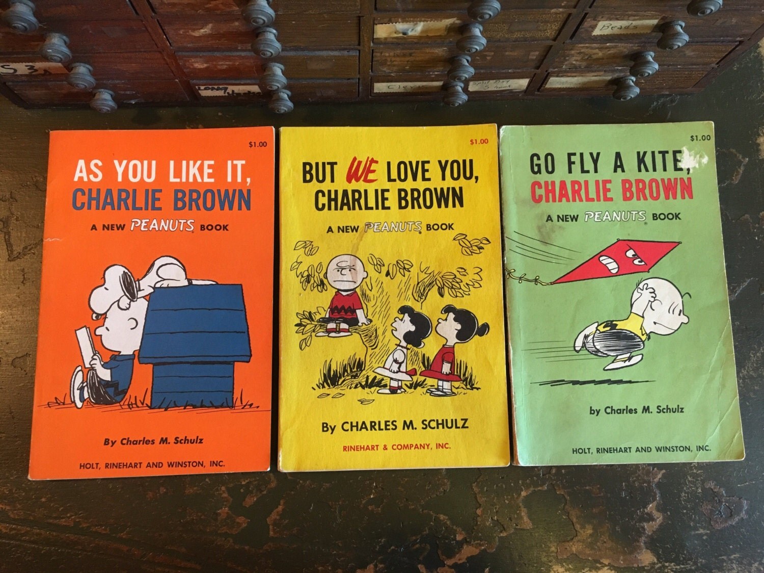 Charlie Brown Peanuts Comic Books Vintage