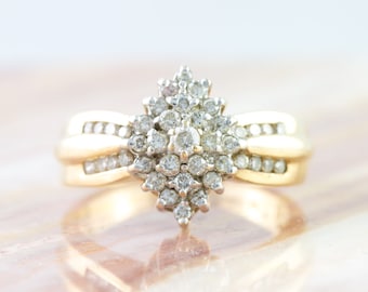 Vintage Diamond Dinner Ring