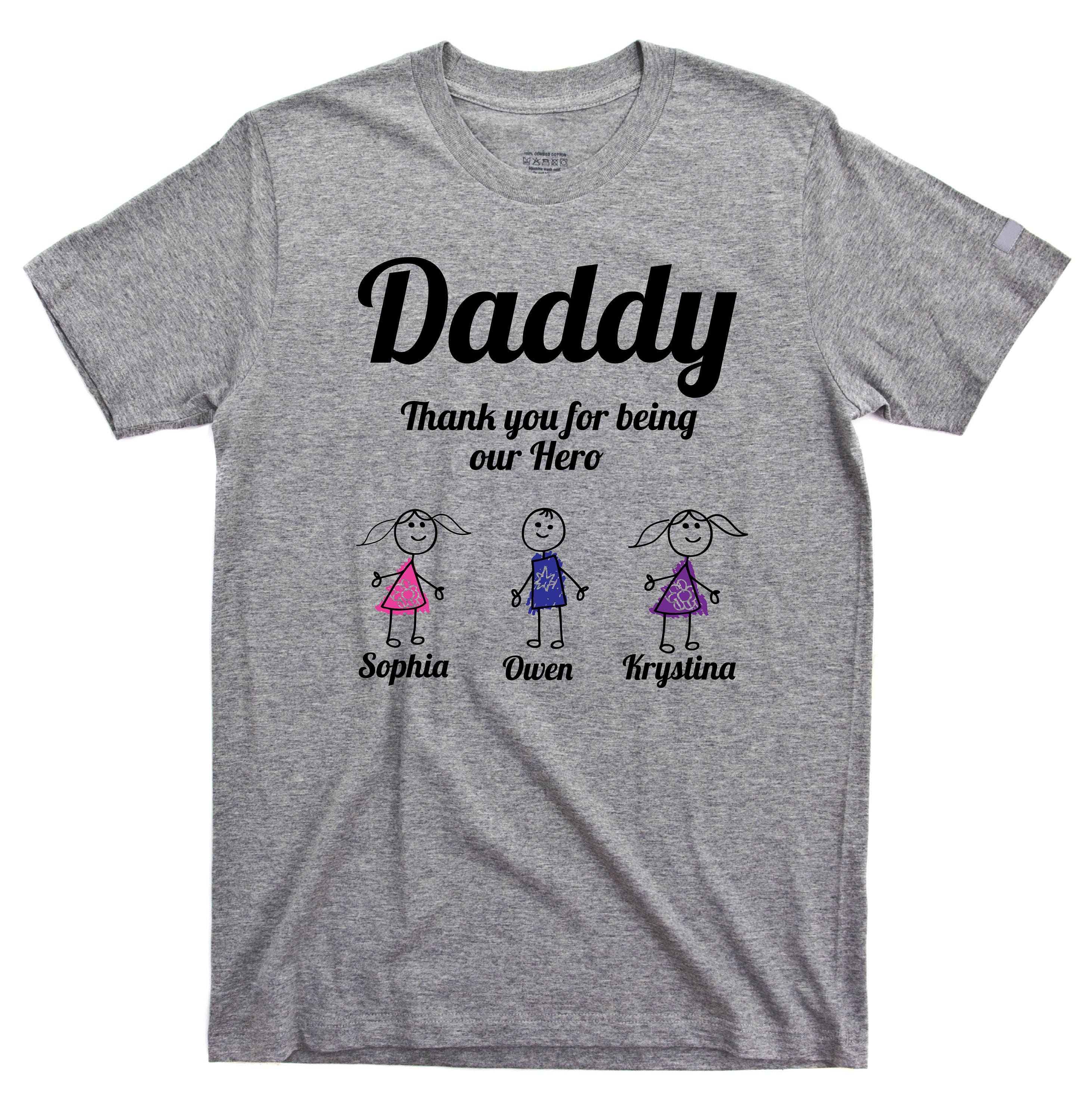 Personalized grandpa T-shirts Personalized Dad or pop