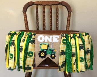 John Deere Highchair Banner