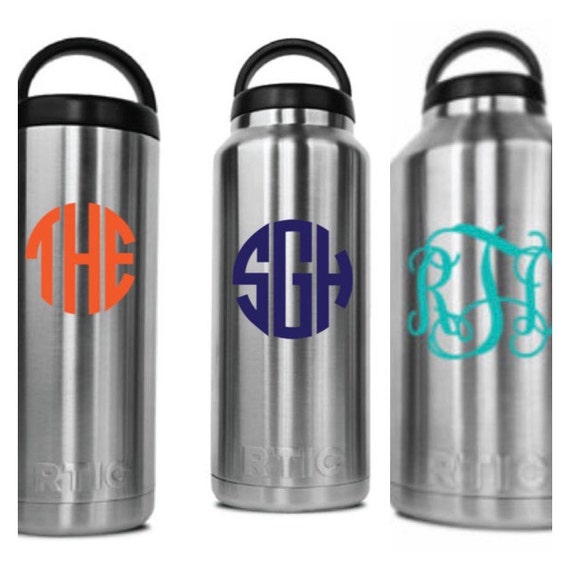 monogram bottle