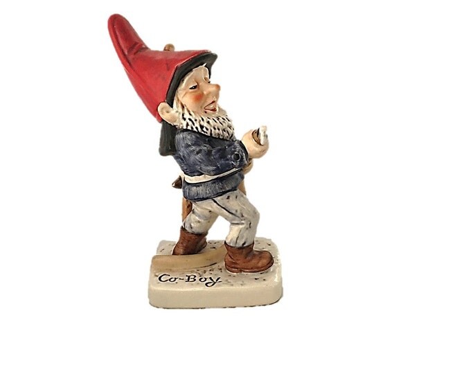 Goebel Co Boy Rick The Fireman Rare Figurine | Rare Gnomes | Shows Hobbies & Occupations | Co Boys by Goebel