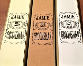 Cigar Box, Ask groomsman, groomsmen gifts, best man gifts & Mementos