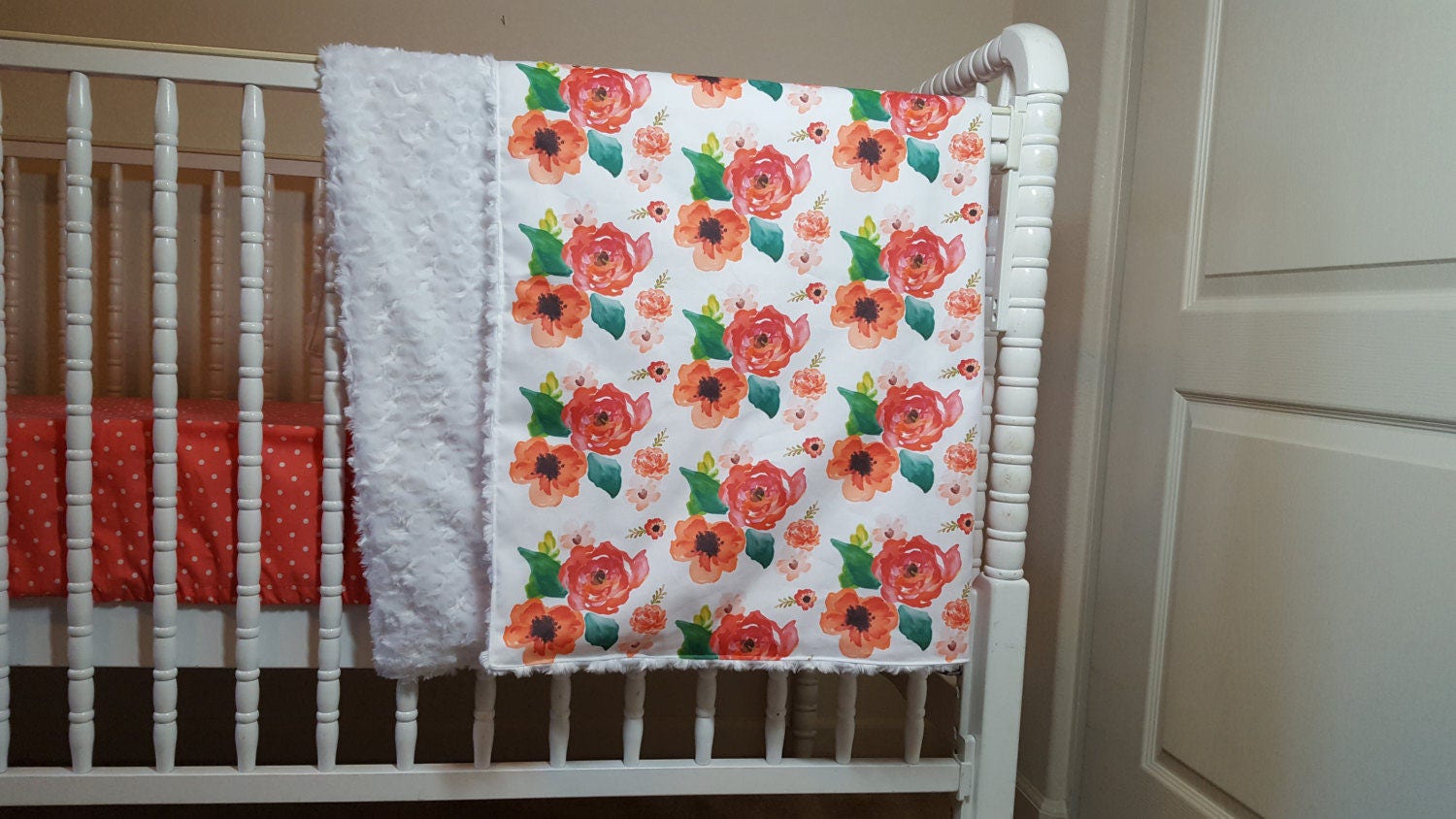 Floral Dreams Baby Bedding Boho chic floral dreams Crib