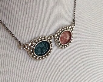 Luna Jewelry, Luna Lovegood, Nargles, Luna Glasses, Glasses Necklace, Nargles Jewelry, Harry Potter Jewelry, Luna Necklace