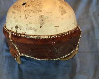 Antique Vintage 1940's football helmet