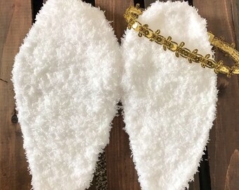 Angel baby outfit, newborn photos, babys first photos, baby angel costume, angel wings