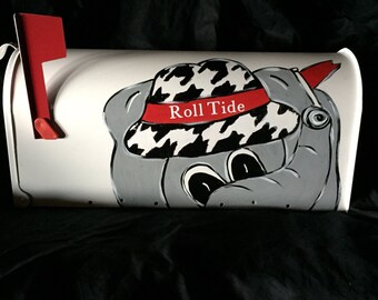 hand painted mailboxes - custom painted mailboxes - rural mailbox mailbox - gift for newlyweds - wedding gifts