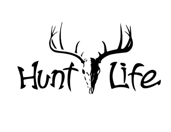 Hunt Life Decal by ChunkyMonkeyBeeds on Etsy