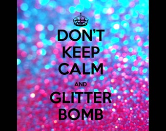 Glitter Bomb - Spring Loaded Cannon