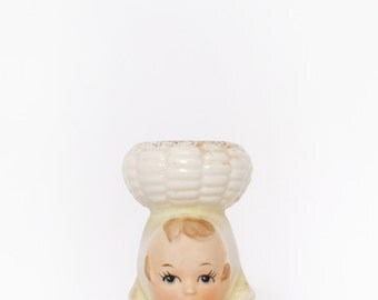 Vintage 1960s vase heads /Girl Head Vase / vase heads / Retro Home / 1960s vase / inarco / inarco head vase /Home Decor /1964s /