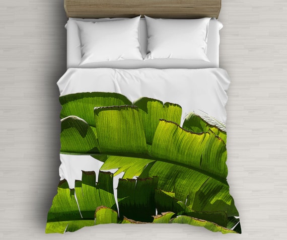 Banana leaf bettdecken bettwäsche tropisch