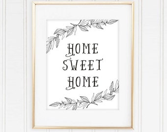 Home Sweet Home Wall Art sweet home wall art | etsy Home Sweet Home Wall Art sweet home wall art | etsy
