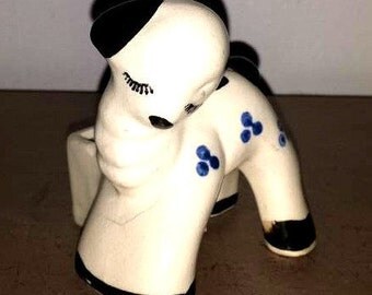 Vintage Lamb Toothpick Holder,Easter Lamb, Lamb Figurine,Toothpick Holder,Sheep Toothpick Holder,Lamb Planter,Kitschy.Japan,Lamb,Nursery
