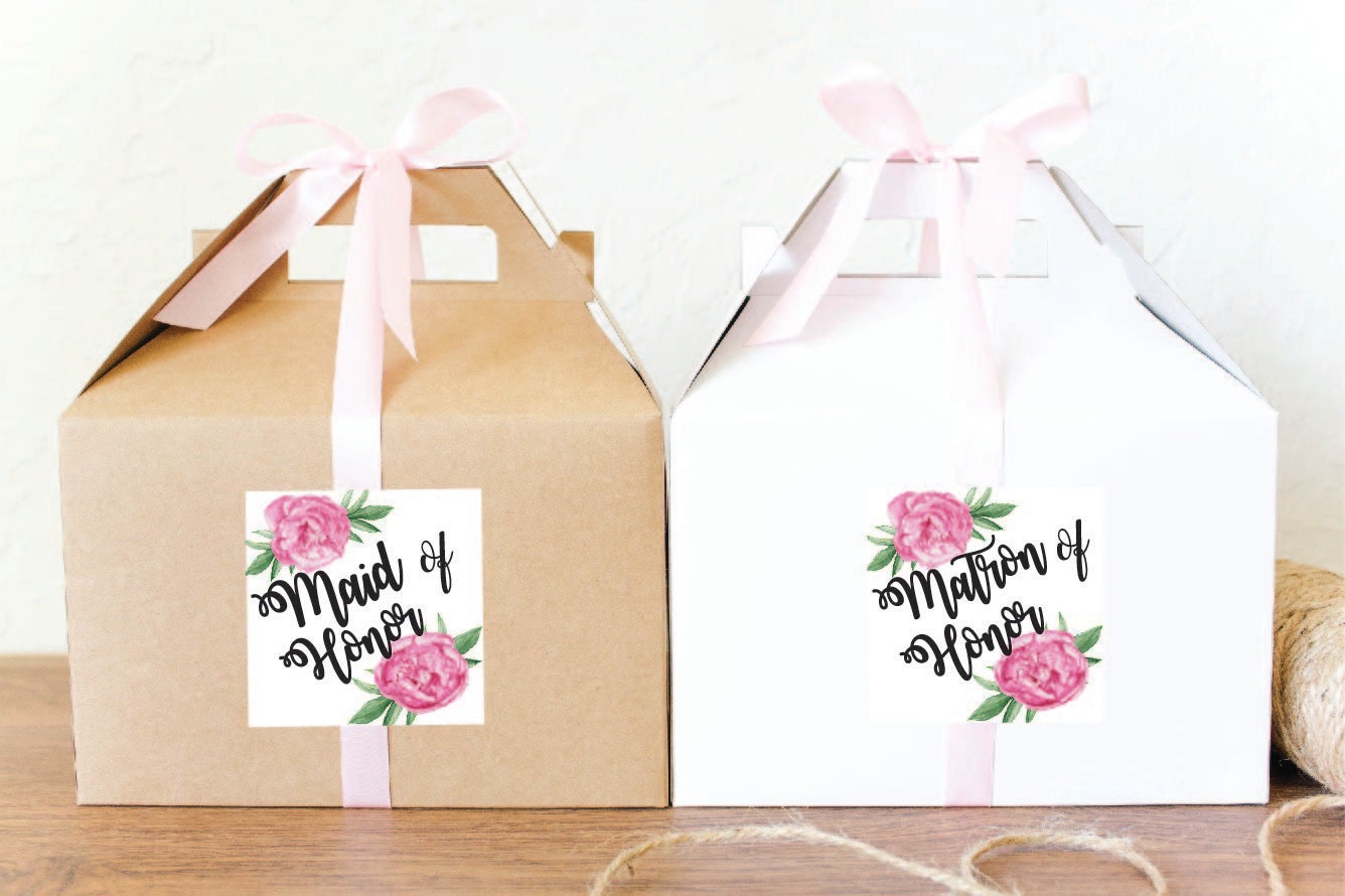 Wedding Table Bridesmaid Gift bridesmaid thank you etsy gift box will be my maid of honor gbw 36