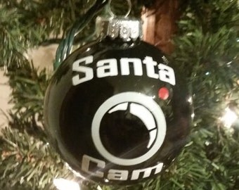Santa Cam Ornament
