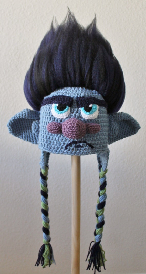 crochet how hat Movie Pattern Tutorial, and Trolls Crochet PDF Branch