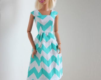 Barbie Clothes, Barbie Dress, 11.5 inch doll clothes
