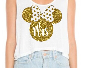 Mrs. Iron on transfer-MRS.Disney iron on transfer-Disney Wedding shirt-Disney iron on Transfer-Minnie Mouse Bride Shirt-Bide Shirt-