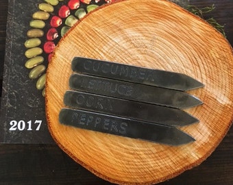 Garden Markers Plant Steaks Herb Markers SET OF 4