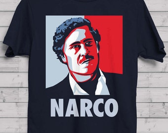 Pablo Escobar / Only Narcos / Memeingful Original / Boyfriend T-shirt