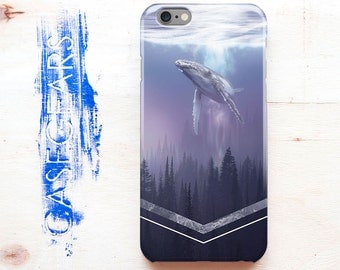 Whale Case iPhone 6S Forest iPhone 7 Plus Ocean Note 5 Case Cover iPhone 5 Case Galaxy Marble Case Phone Marble CGP0102