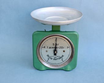 Vintage Soviet Kitchen Scale