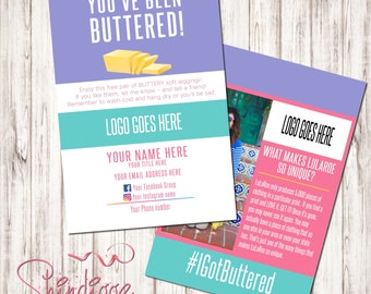 You've Been Buttered, 4x6, Leggings, Giveaway, Buttered Card,