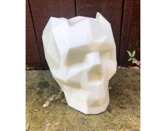 Skull Succulent Planter (Low-Poly), Skull Planter