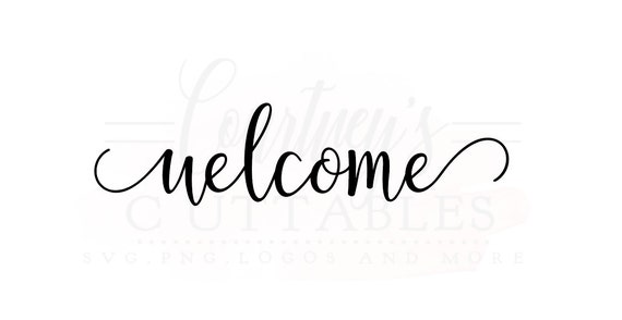 Welcome svg/ png file/ welcome cut file/ home decor svg/