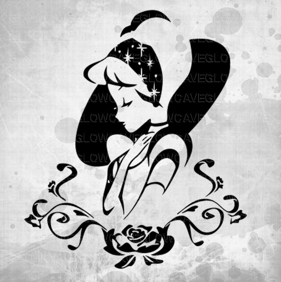 Disney Princess Silhouettes svg file Disney Princess Clip