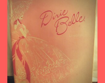 1940s Vintage Pink Dixie Belle Lingerie Box