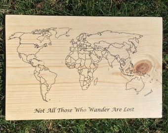 Wood Map Wall Art wooden world map | etsy Wood Map Wall Art wooden world map | etsy