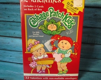 1992 Cabbage Patch Kids Valentines Day Cards