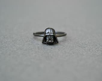 Darth Vader Star Wars Ring Jewelry - Sci Fi Geek Star Wars Dark Side Galactic Empire Jewelry Ring