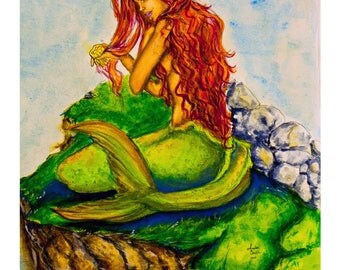 Celtic mermaid Etsy