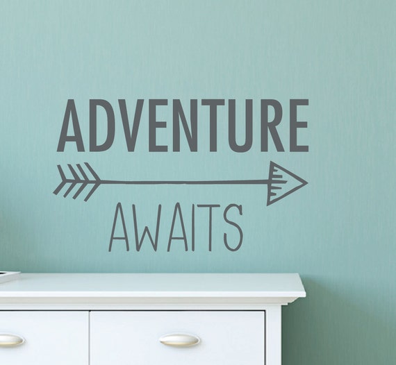 Adventure Awaits Arrow Wall Decal Db427 3239