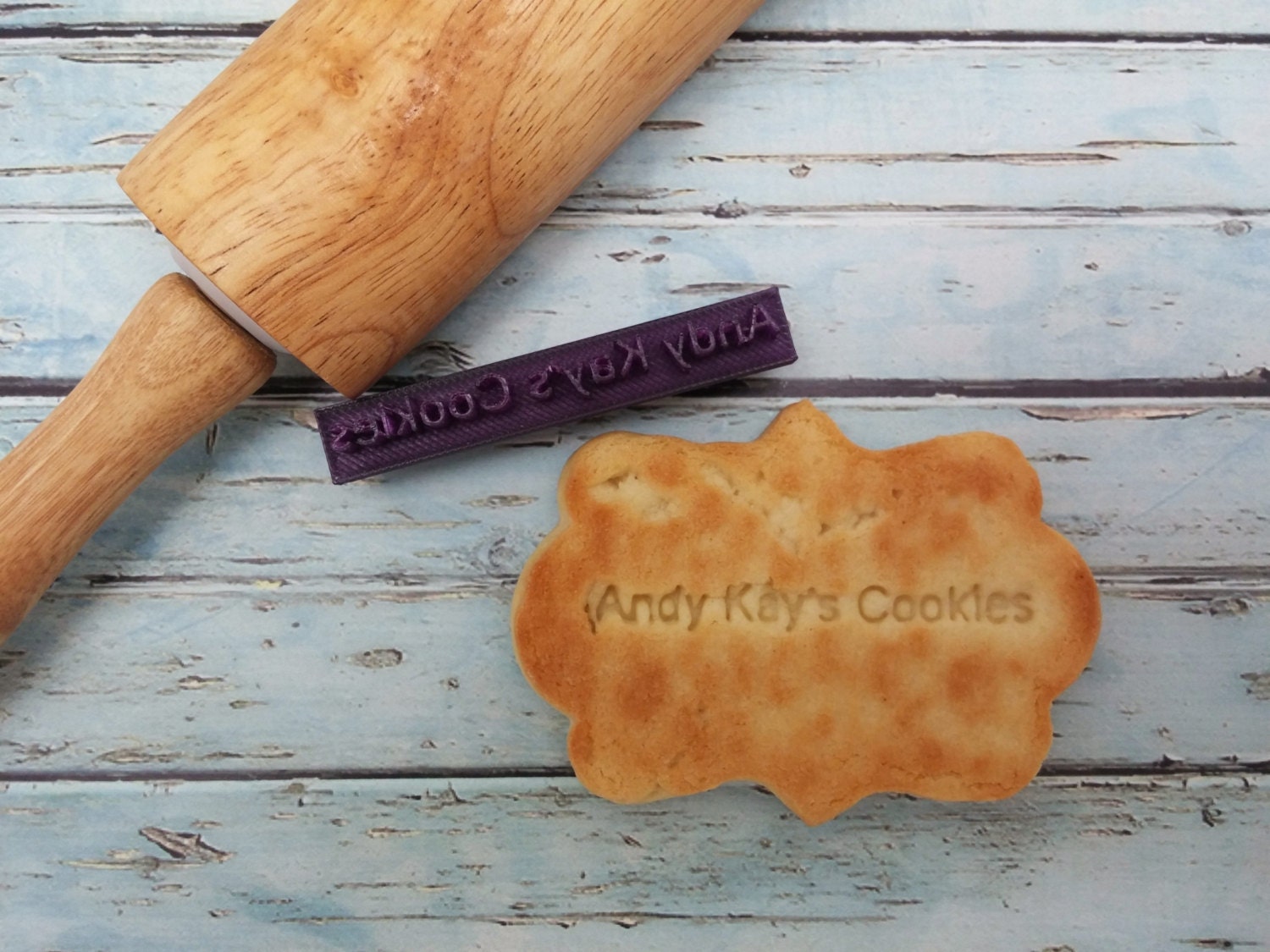 Cookie Stamp Cookie Stamper Stamp your business name on your