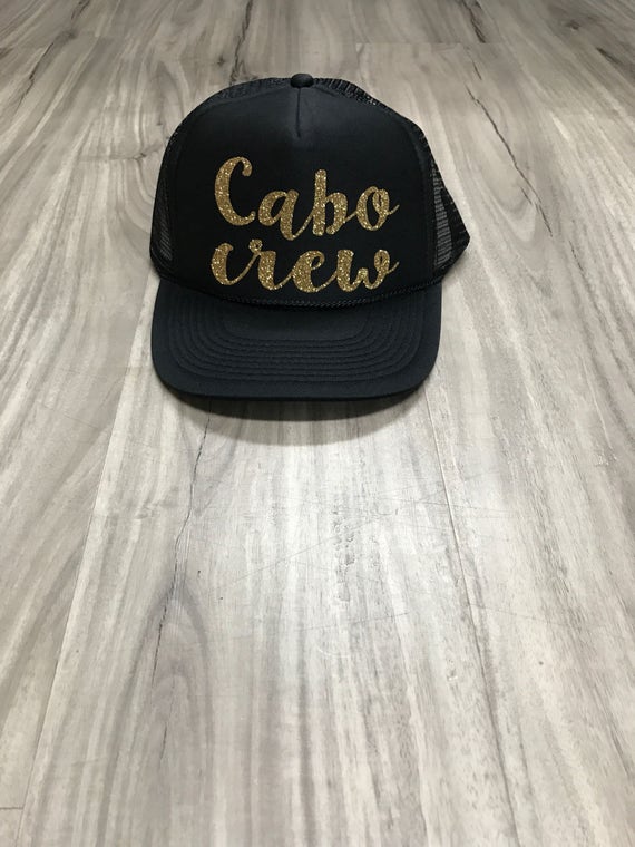 Cabo Crew Trucker Hat Champagne Trucker Hat Women's