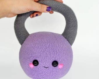 plush kettlebell