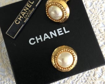Vintage Jewellery, Chanel, Earrings, Wedding Jewellery, Bridal Jewellery, Genuine, Costume Jewellery, Baroque, Designer Jewellery, UK Seller