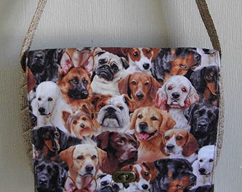 Purse with dogs | Etsy