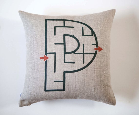 Personalized gift for kids - monogrammed pillows - personalized throw pillows - kids pillows - decorative pillows - pillow cover